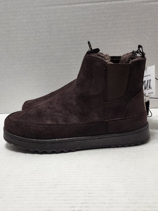 New White Mountain Isleworth Dark Brown Boot - Faux Suede & Fur - Size 9 main image 4